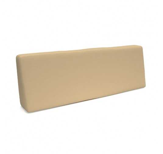 Pallet Garden Backrest Cushion Water-Resistant 120x40x20/10 Beige
