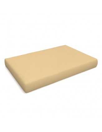 Pallet Garden Seat Cushion Water-Resistant 120x80x15 Beige