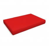 Pallet Garden Seat Cushion Water-Resistant 120x80x15 Red
