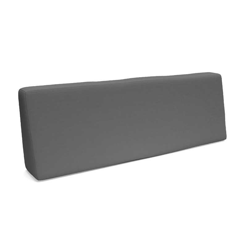 Pallet Garden Backrest Cushion Water-Resistant 120x40x20/10 Grey