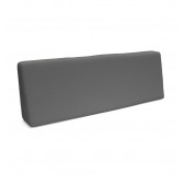 Pallet Garden Backrest Cushion Water-Resistant 120x40x20/10 Grey