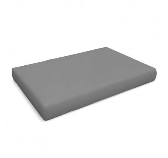 Pallet Garden Seat Cushion Water-Resistant 120x80x15 Grey