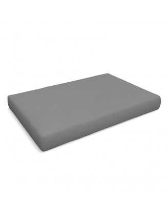 Pallet Garden Seat Cushion Water-Resistant 120x80x15 Grey