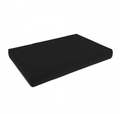 Pallet Garden Seat Cushion Water-Resistant 120x80x15 Black