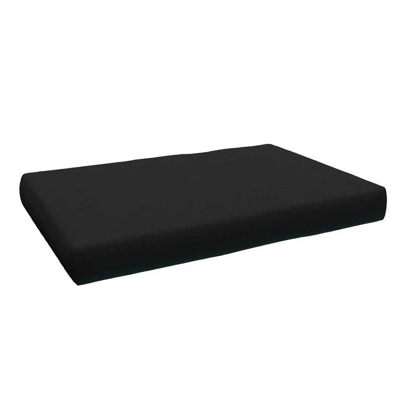 Pallet Garden Seat Cushion 120x80x15 Black
