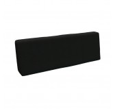 Pallet Garden Backrest Cushion 120x40x20/10 Black