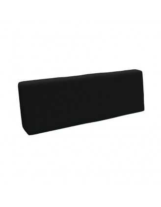 Pallet Garden Backrest Cushion 120x40x20/10 Black