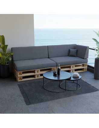 Pallet Garden Seat Cushion 120x80x15 Grey
