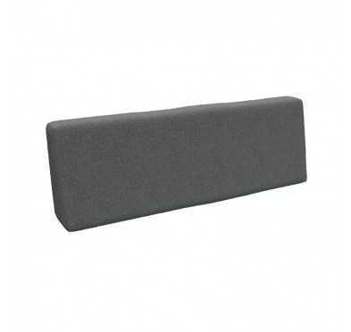 Pallet Garden Backrest Cushion 120x40x20/10 Grey