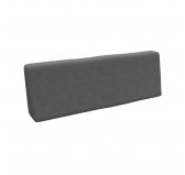 Pallet Garden Backrest Cushion 120x40x20/10 Grey