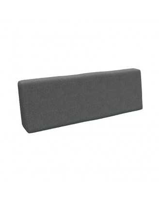 Pallet Garden Backrest Cushion 120x40x20/10 Grey
