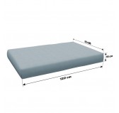 Pallet Garden Seat Cushion 120x80x15 Blue