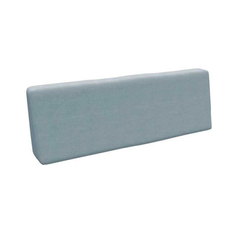 Pallet Garden Backrest Cushion 120x40x20/10 Blue