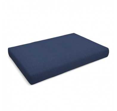 Pallet Garden Seat Cushion 120x80x15 Dark Blue