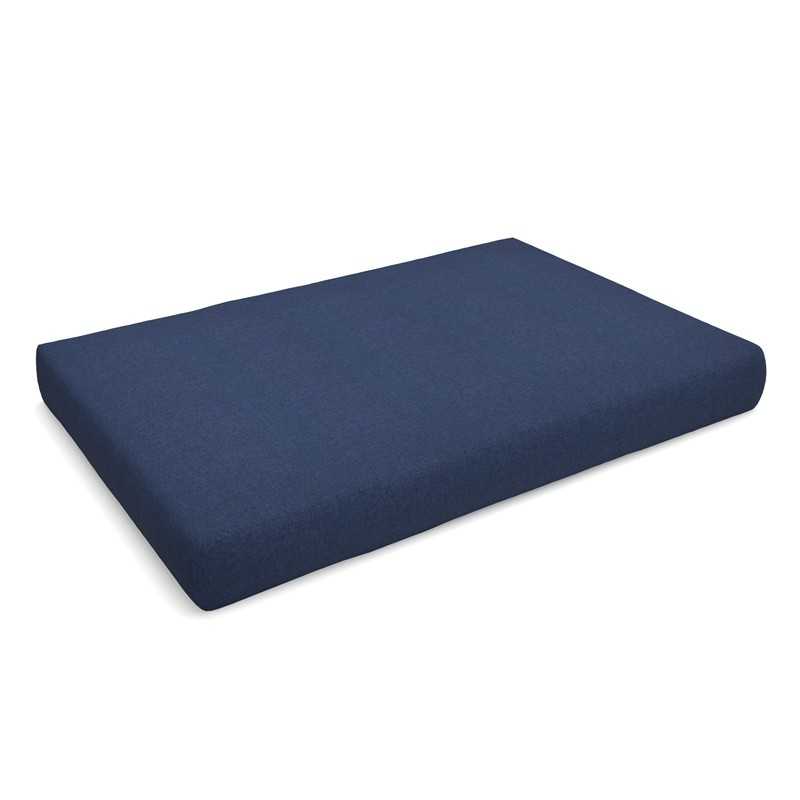 Pallet Garden Seat Cushion 120x80x15 Dark Blue