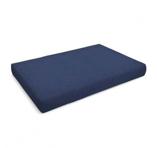 Pallet Garden Seat Cushion 120x80x15 Dark Blue