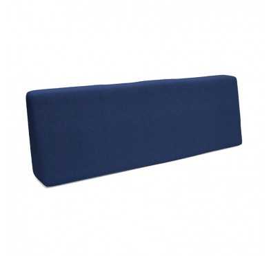 Pallet Garden Backrest Cushion 120x40x20/10 Dark Blue