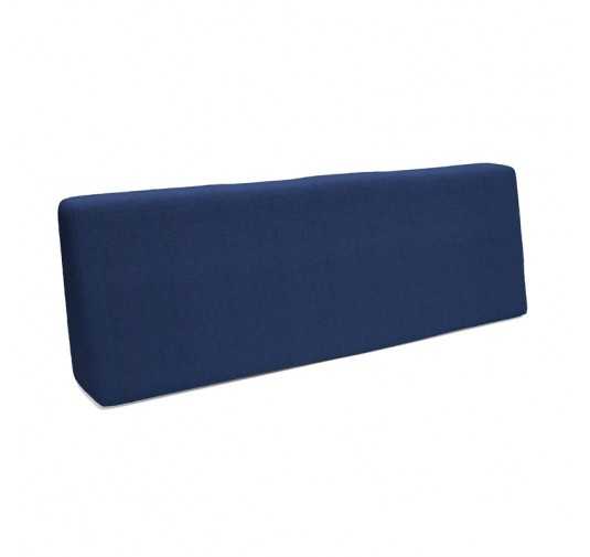 Pallet Garden Backrest Cushion 120x40x20/10 Dark Blue