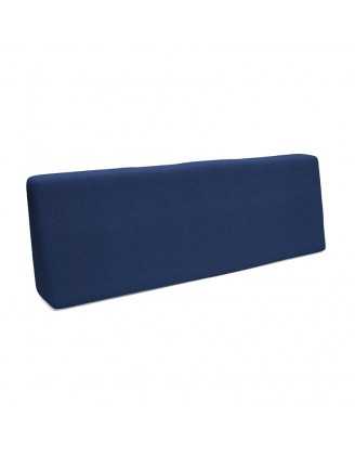 Pallet Garden Backrest Cushion 120x40x20/10 Dark Blue