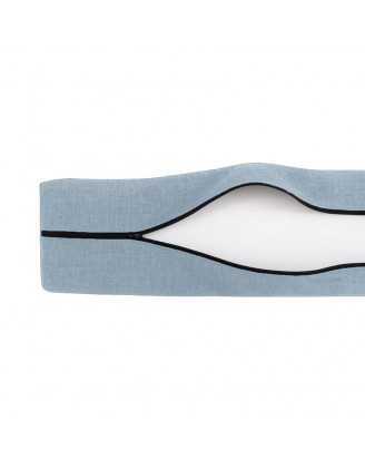 Set of 2 Pallet Cushion Covers – 120x80 cm & 120x40 cm, Blue