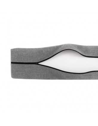 Set of 2 Pallet Cushion Covers – 120x80 cm & 120x40 cm, Grey