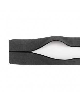 Set of 2 Pallet Cushion Covers – 120x80 cm & 120x40 cm, Anthracite