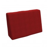 Pallet Side Cushion Cover 60x40 cm, Red