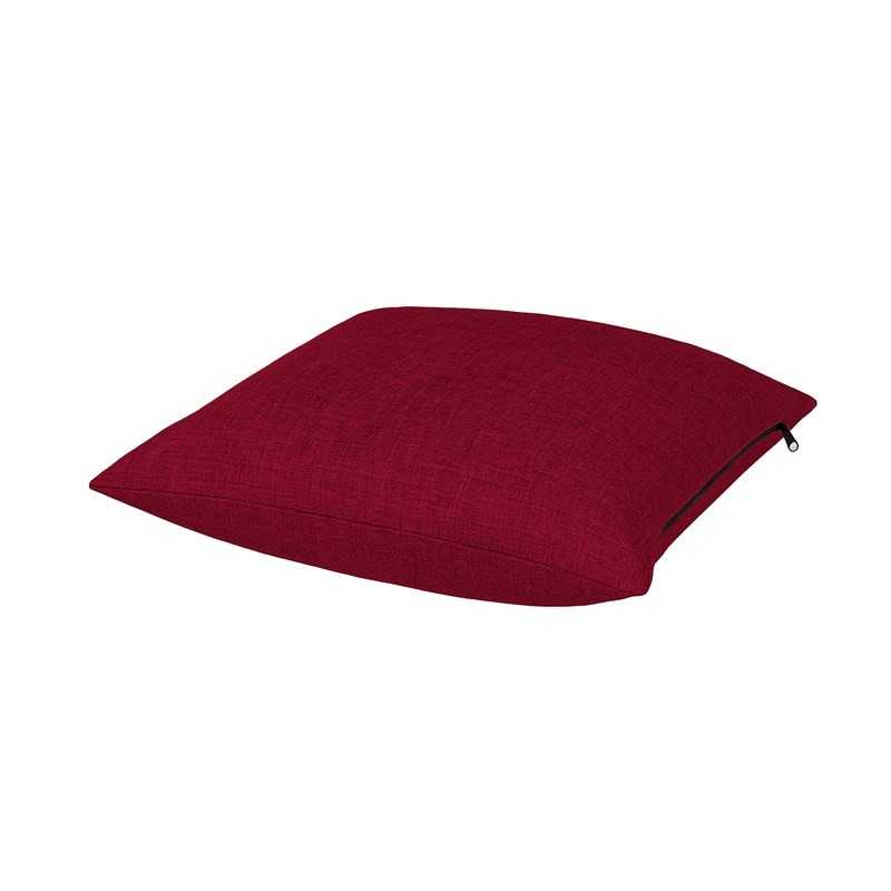 Decorative Cushion for Pallet Sofa and Outdoor Furniture, 40x40 cm, Burgundy