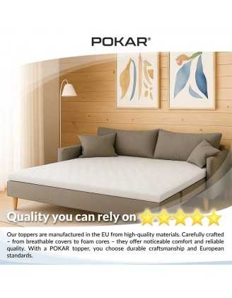 Mattress Topper H3 160x200x5 cm