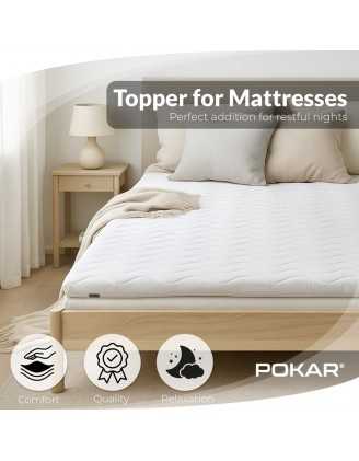 Mattress Topper H3 160x200x5 cm