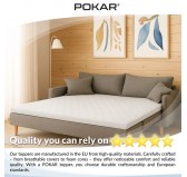 Mattress Topper H3 140x200x5 cm