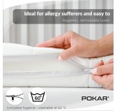 Mattress Topper H3 140x200x5 cm