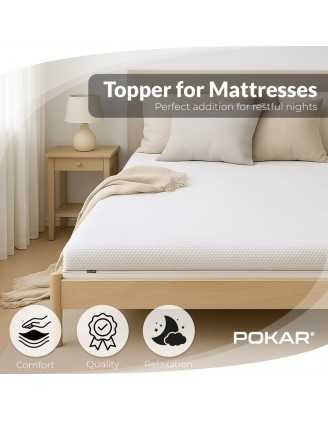 Mattress Topper PREMIUM 140x200x8 cm
