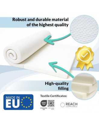 Mattress Topper PREMIUM 140x200x8 cm
