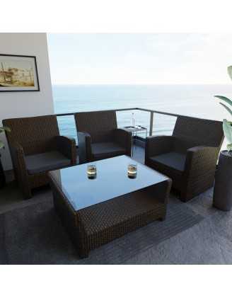 Garden Bench Cushion, Dining Bench Cushion, Seat Cushion for Bench, Bench Pad, Seat Pad, Chair Pad, 40x40x5cm, Anthracite