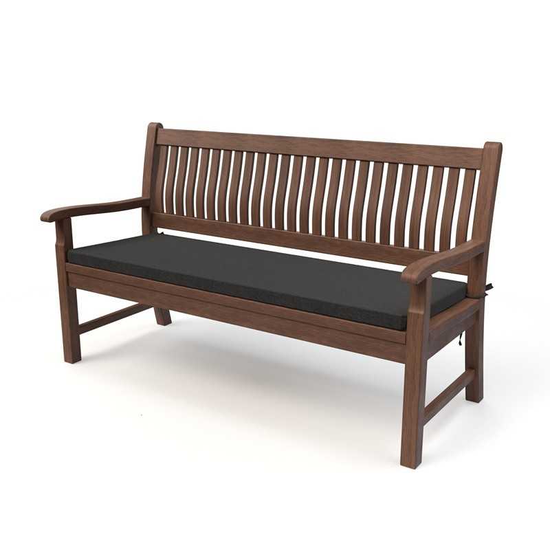 Garden Bench Cushion, Dining Bench Cushion, Seat Cushion for Bench, Bench Pad, Seat Pad, Chair Pad, 110x40x5cm, Anthracite