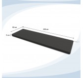 Garden Bench Cushion, Dining Bench Cushion, Seat Cushion for Bench, Bench Pad, Seat Pad, Chair Pad, 150x50x5cm, Anthracite