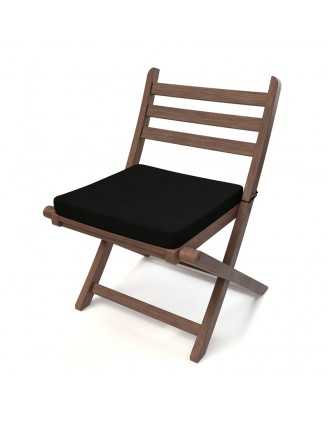 Garden Bench Cushion, Dining Bench Cushion, Seat Cushion for Bench, Bench Pad, Seat Pad, Chair Pad, 70x70x5cm, Black