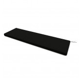 Garden Bench Cushion, Dining Bench Cushion, Seat Cushion for Bench, Bench Pad, Seat Pad, Chair Pad, 150x50x5cm, Black