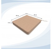 Garden Bench Cushion, Dining Bench Cushion, Seat Cushion for Bench, Bench Pad, Seat Pad, Chair Pad, 40x40x5cm, Beige