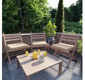 Garden Bench Cushion, Dining Bench Cushion, Seat Cushion for Bench, Bench Pad, Seat Pad, Chair Pad, 50x50x5cm, Beige Garden Bench Cushion, Dining Bench Cushion, Seat Cushion for Bench, Bench Pad, Seat Pad, Chair Pad, 50x50x5cm, Beige