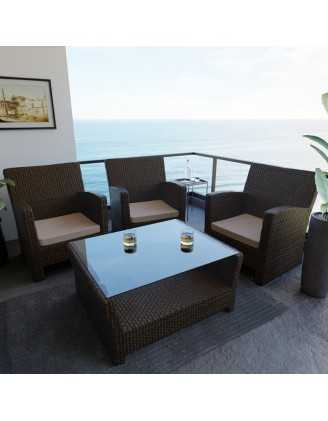 Garden Bench Cushion, Dining Bench Cushion, Seat Cushion for Bench, Bench Pad, Seat Pad, Chair Pad, 50x50x5cm, Beige