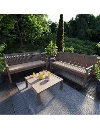 Garden Bench Cushion, Dining Bench Cushion, Seat Cushion for Bench, Bench Pad, Seat Pad, Chair Pad, 100x40x5cm, Beige