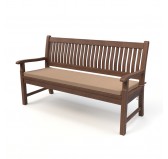 Garden Bench Cushion, Dining Bench Cushion, Seat Cushion for Bench, Bench Pad, Seat Pad, Chair Pad, 200x50x5cm, Beige