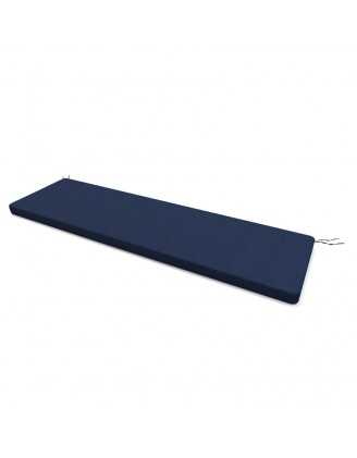 Garden Bench Cushion, Dining Bench Cushion, Seat Cushion for Bench, Bench Pad, Seat Pad, Chair Pad, 140x40x5cm, Dark Blue