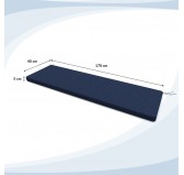 Garden Bench Cushion, Dining Bench Cushion, Seat Cushion for Bench, Bench Pad, Seat Pad, Chair Pad, 170x40x5cm, Dark Blue