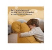 Kids Bean Bag Chair with Mouse Ears | Bouclé | 68x68x50 cm | Froggy Green