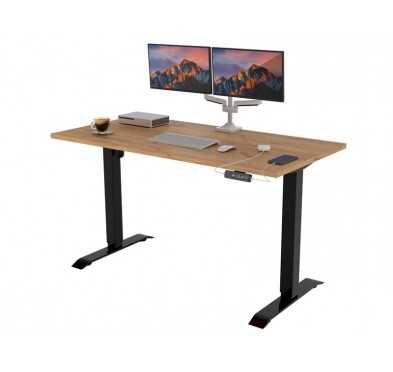 Electric Height Adjustable Desk Craft Oak 175x80