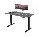 Electric Standing Desk With Height Adjustment Grey 175x80