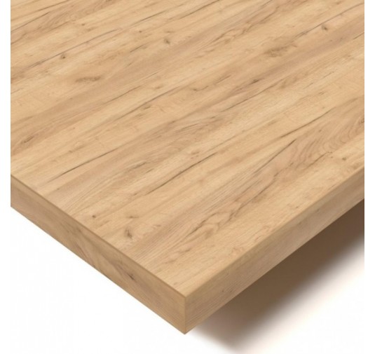 Table Top for Desk, Table 2.5cm Craft Oak 120x80 cm